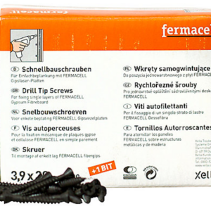 Hunton Fermacell screws for fiber gypsum 3.9x30mm for wood or steel studs 1000pcs
