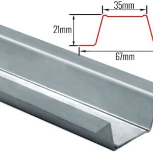 DreamScreen ProSilence Furring Channel for Wall and Ceiling Detachment 2m