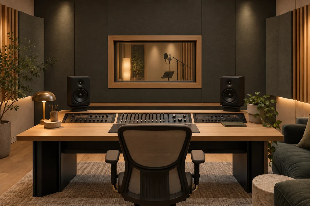 Studier og musikrum